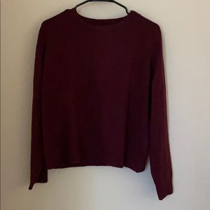 Maroon Pull Over Sweater